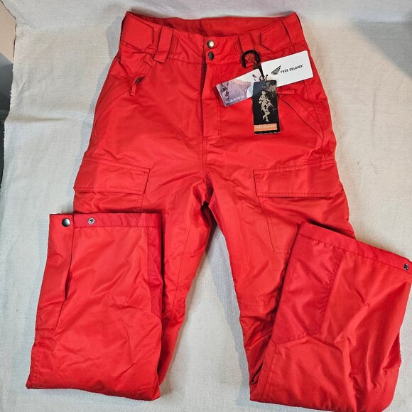 Free Soldier Women's Outdoor Insulated Snow Pants - Size S - Picture 1 of 10
